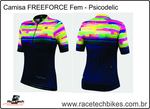 Camisa FEMININA FREE FORCE Psicodelic