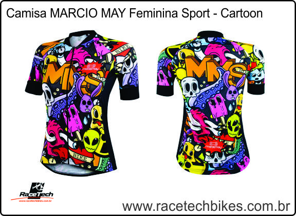 Camisa FEMININA MARCIO MAY Sport - Cartoon