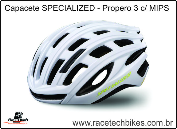 Capacete SPECIALIZED - Propero 3 (CINZA) c/ MIPS