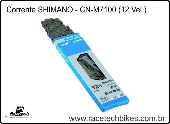 Corrente Shimano CN-M7100 - 12 Vel. (MTB)