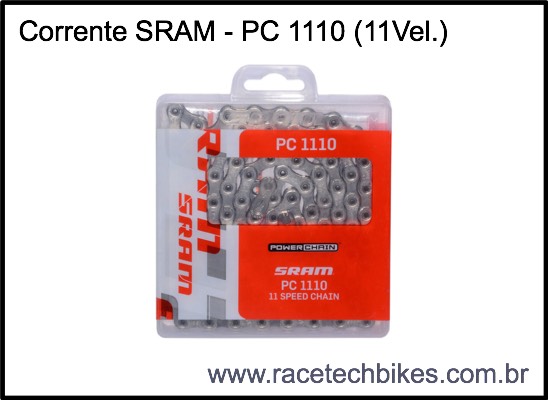 Corrente SRAM PC 1110 - 11 Vel. (MTB/ROAD)