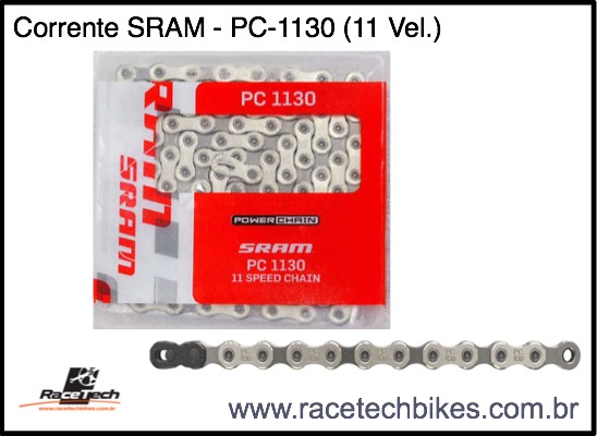 Corrente SRAM PC 1130 - 11 Vel. (MTB/ROAD)