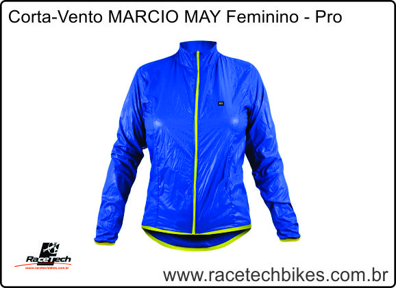 Corta-Vento MARCIO MAY Feminino - PRO (Azul)