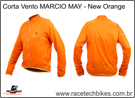 Corta-Vento MARCIO MAY - PRO (New Orange)