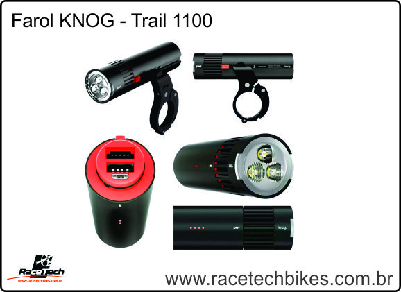 Farol KNOG - Power Trail 1100 Lmens