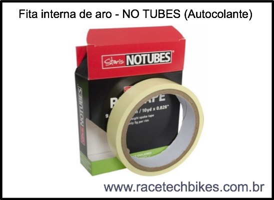 Fita interna autocolante para aro (21mm) - NO TUBES
