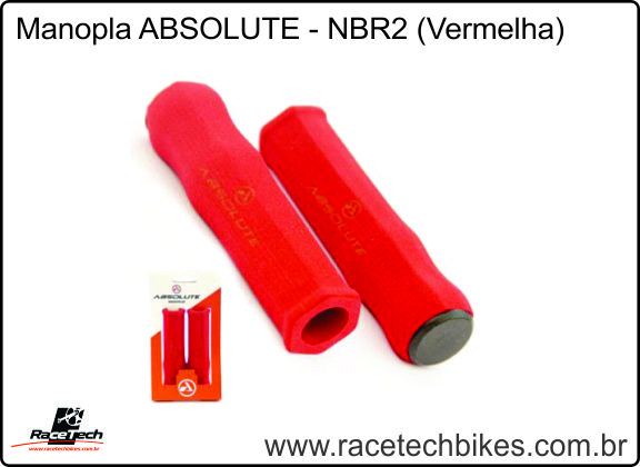 Manopla ABSOLUTE - NBR2 (Vermelha)