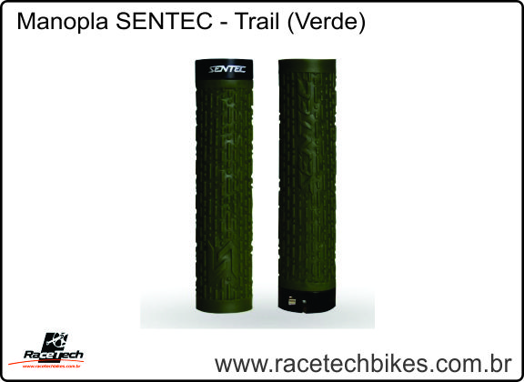 Manopla SENTEC - RS TRAIL Verde (MTB)