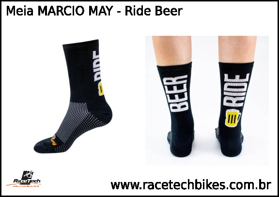 Meia MARCIO MAY (Ride Beer)