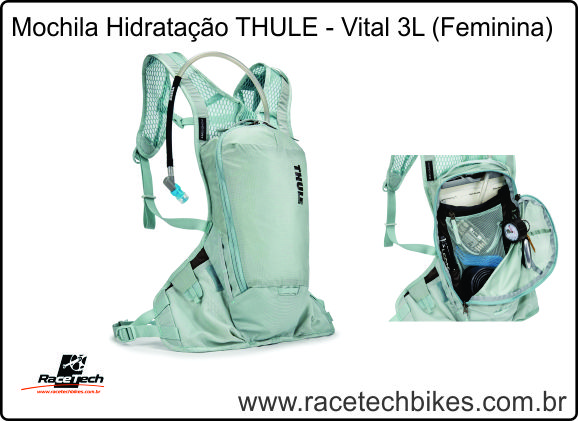 Mochila Hidratao THULE - Vital Feminina 3L (Alaska)