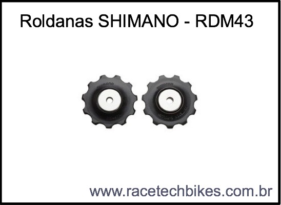 Roldanas SHIMANO RD-M430 (Cmbios 8/9 Vel.)