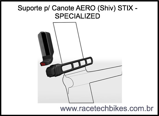 Suporte para Farol Stix - Specialized (Canote Aero)