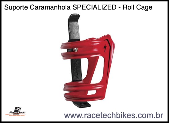 Suporte Caramanhola SPECIALIZED - Rool Cage (Vermelho)